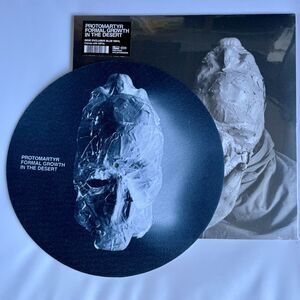 Protomartyr Formal Growth In The Desert Limited Blue Vinyl + Zine Slipmat NEW
